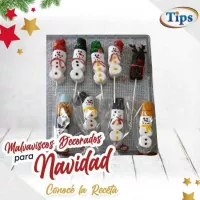 Malvaviscos Decorados para Navidad TIPS RA0000389