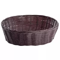 Panera Ovalada Grande de Color Cafe de 10 X 6.5 X 3 Pulgadas TABLECRAFT 1476