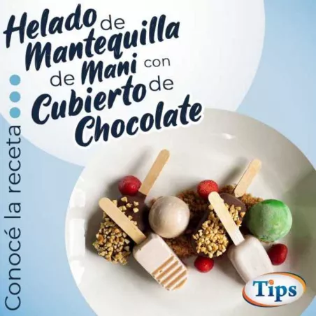 Helado de Mantequilla de Mani Cubierto de Chocolate TIPS RA0000379