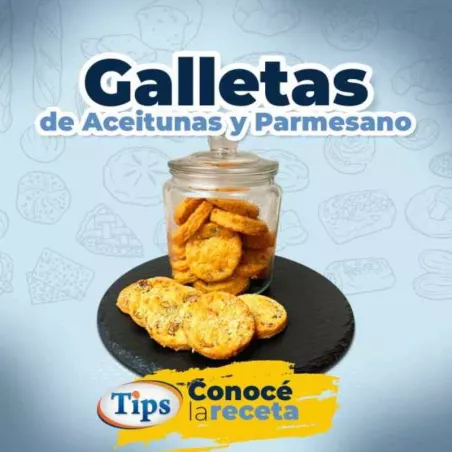 Galletas de Aceitunas y Parmesano TIPS RA0000642