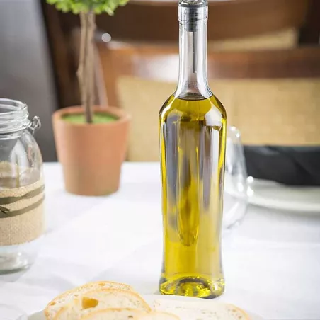 Vinagrera de Vidrio Transparente Sottile de 17 Onzas TABLECRAFT H933