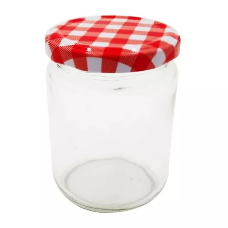 Frasco de Vidrio Redondo de 450 Mililitros TIPS A-162-01