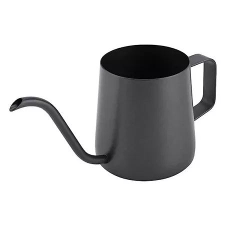 Pichel de Acero Inoxidable sin Tapa de 350 Mililitros de Color Negro TIPS HOK-011-2