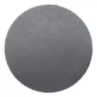 Plato Redondo de Piedra de 30 Centimetros de Color Negro TIPS RSD01-23 2