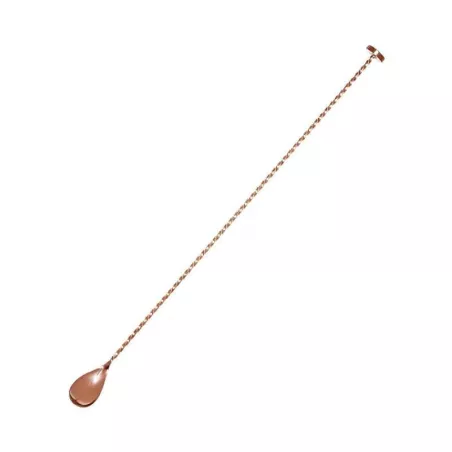 Cuchara y Muddler de Bar de Acero Inoxidable de Color Cobre de 12 Pulgadas MASTER CHEF 9891813