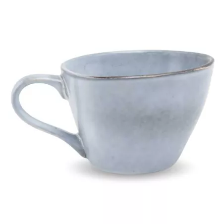 Taza Almeria de Ceramica de 460 Mililitros de Color Gris MASTER CHEF AZ5-4