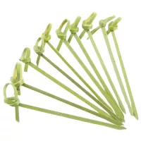 Pincho de Bambu con Nudo 16 Centimetros, Paquete de 50 Unidades TIPS ARK25-95