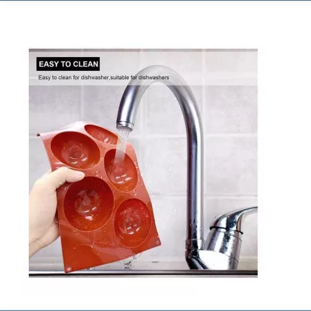 Molde de Silicon Diseno de Esferas, 5 Cavidades MASTER CHEF 33