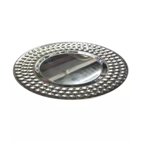 Platon Redondo con Borde Martillado de 15 Pulgadas TIPS SSC-147