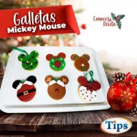 Galletas de Mickey Mouse Navidenas TIPS RA0000944