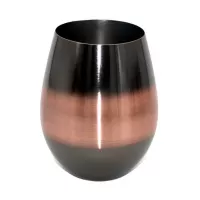 Vaso Moscow Mule Liso de Acero Inoxidable Bicolor de 550 Mililitros MASTER CHEF 9891919