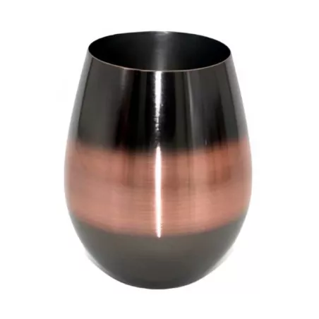 Vaso Moscow Mule Liso de Acero Inoxidable Bicolor de 550 Mililitros MASTER CHEF 9891919