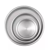 Molde Redondo de Aluminio, Set de 3 Unidades TIPS A-121