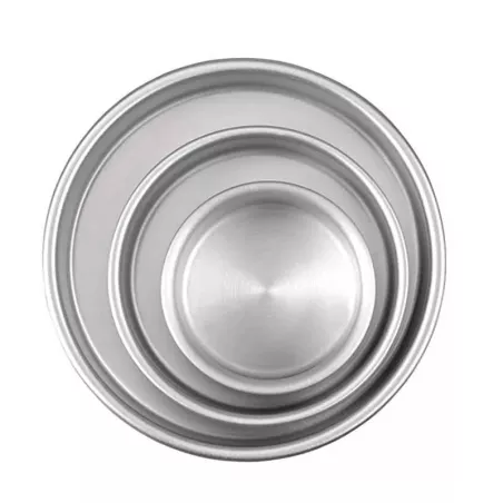 Molde Redondo de Aluminio, Set de 3 Unidades TIPS A-121