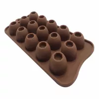Molde de Silicon de Bombon de 15 Cavidades TIPS RRA02-185