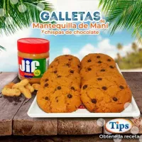 Galletas de Mantequilla de Mani y Chispas TIPS RA0000647