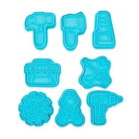 Marcadores de Plastico de Herramientas Surtidas, Paquete de 8 Unidades TIPS ZNP-178