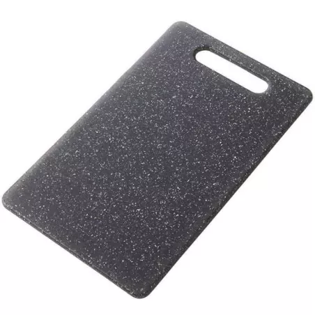 Tabla para Picar Plastica de 29.5 x 19.5 Centimetros de Color Negro TIPS A-98