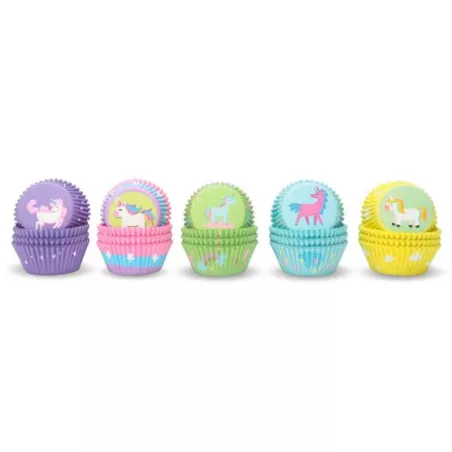 Capsulas para Cupcakes de Unicornio de 11 Centimetros, Paquete de 100 Unidades TIPS CPC01-14