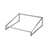 Marco Inclinado de Tubo Cuadrado de 30 x 29.5 x 10 Centimetros MASTER CHEF 6028
