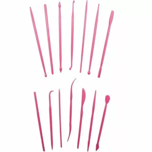 Estecas de Plastico, Set de 14 Unidades TIPS ZN122