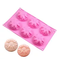 Molde de Silicon de Margaritas de 6 Cavidades TIPS YX-002