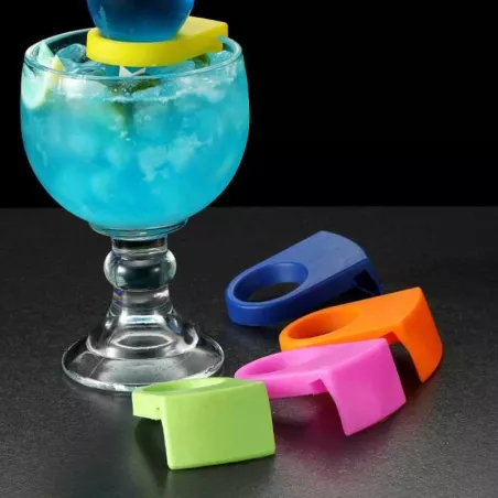 Sujetador Plastico de Botella de Cerveza de Colores Surtidos TIPS SR01-03