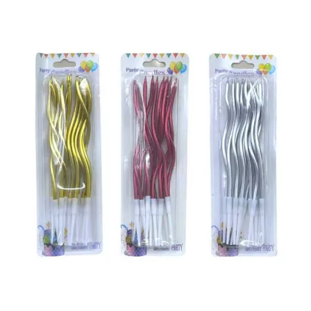 Candelas Mixtas de Colores Surtidas TIPS BDL-005