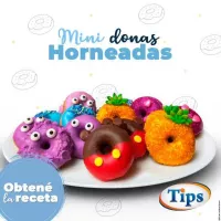 Mini Donas Horneadas TIPS RA0000965