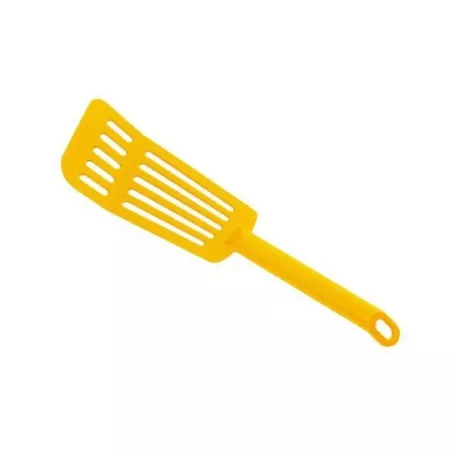 Espatula Ranurada de Nylon  para Omelette de 32 Centimetros, Color Amarillo TESCOMA 638056