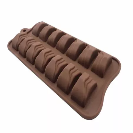 Molde de Silicon de  Bombon de 14 Cavidades TIPS RRA02-167