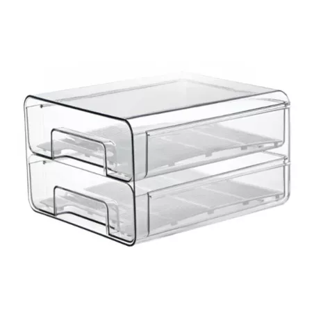 Contenedor de  Almacenaje de Plastico de 2 Niveles  TIPS HLJ-113