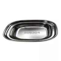 Plato Salsero de Acero Inoxidable 8 Centimetros TIPS SSC-045