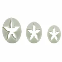 Marcador Plastico de Hoja Estrella Pequena, Set de 3 Piezas TIPS ZN896