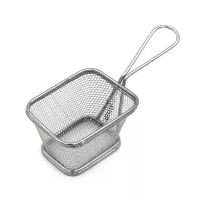 Canasta Mini Snacks Rectangular de 4 x 3.5 x 2.5 Pulgadas TIPS B-045