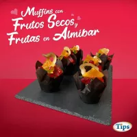 Muffins con Frutos Secos y Frutas en Almibar TIPS RA0000232