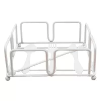 Servilletero de Metal Cuadrado de Color Blanco SIN ASIGNAR HP49-045B