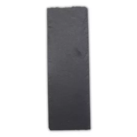 Plato Rectangular de Piedra de 30 x 10 Centimetros de Color Negro TIPS RSD01-03