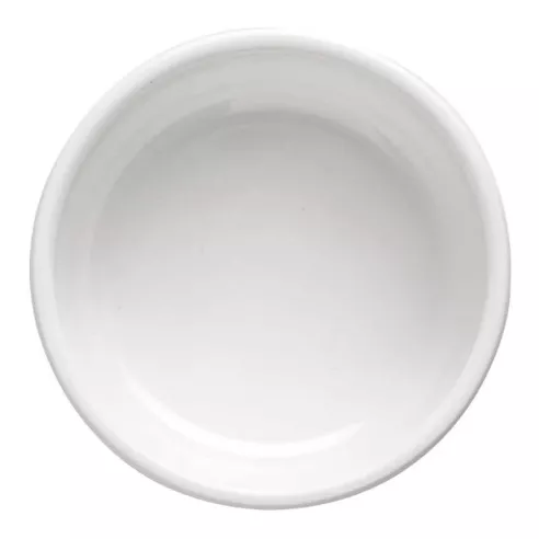 Plato Mini Redondo de Melamina de 4 Pulgadas de Color Blanco TABLECRAFT 10311W