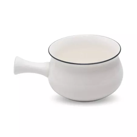 Bowl Cebollero de Ceramica de 8 Onzas Color Blanco TIPS XP1974