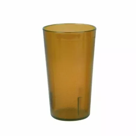 Vaso Tumbler de Policarbonato de 12 Onzas, Color Ambar  MASTER CHEF 8501 AMBAR