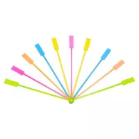 Removedor Plastico de Paleta de Colores de 19.5 Centimetros, Paquete de 10 Unidades TIPS ARK25-63