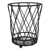 Rack Porta Cubiertos de Metal de Color Negro SIN ASIGNAR HP02-867H