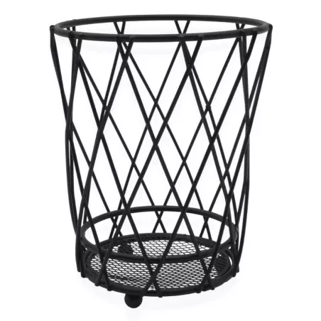 Rack Porta Cubiertos de Metal de Color Negro SIN ASIGNAR HP02-867H