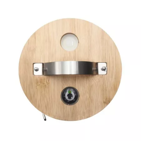 Dispensador de Bebidas  Redondo con Base de Madera de 8 Litros TIPS YPJ01-06