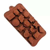 Molde de Silicon de Figuras de Juguetes de Bebe MASTER CHEF 9890468