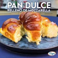 Pan Dulce Relleno de Mozzarella TIPS RA0000043