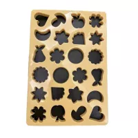 Cortador de Galletas de Plastico de 24 Cavidades TIPS ZNP-139