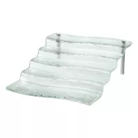 Base Exhibidora de Acrilico Transparente de 5 Niveles MASTER CHEF YK069