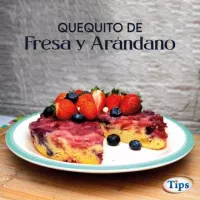 Quequito de Fresa y Arandano TIPS RA0000465